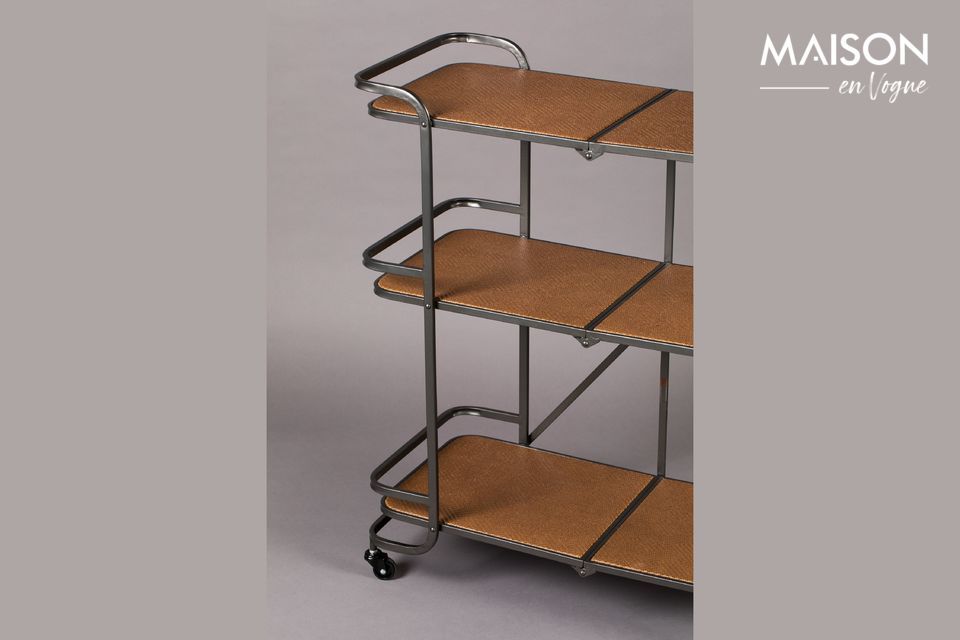 Meuble 3 étages à roulettes