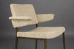 Miniature Dining armchair in beige fabric Portland 9