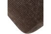 Miniature Dining bench 164 cm brown rib fabric MOJO 4