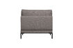 Miniature Dining Bench Element 100cm Grey COUPLE 4