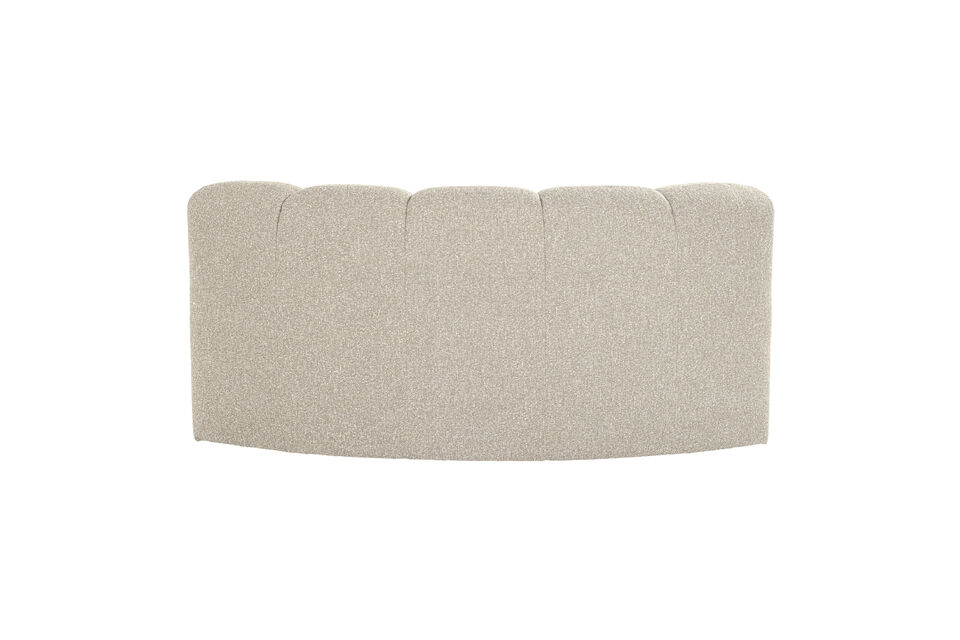 With its stylish vertical stitching, the Mojo adds a playful and unique twist to any interior