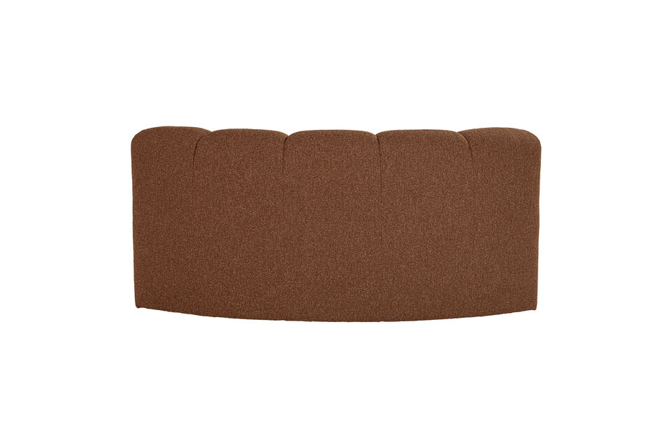 With its stylish vertical stitching, the Mojo adds a playful and unique twist to any interior