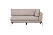 Miniature Dining bench left corner element natural Couple 2
