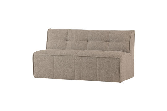See the product profile dining bench with backrest 164 cm bouclé khaki brown CLUSTER Dining bench with backrest 164 cm bouclé khaki brown CLUSTER