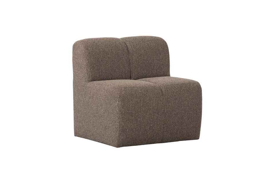 Comfortable dining bench Part of the Mojo series Endless combination and expansion possibilities H