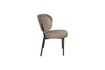 Miniature Dining chair in brown fabric Sanne 4