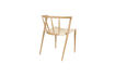 Miniature Dining chair in brown woven paper Che 5