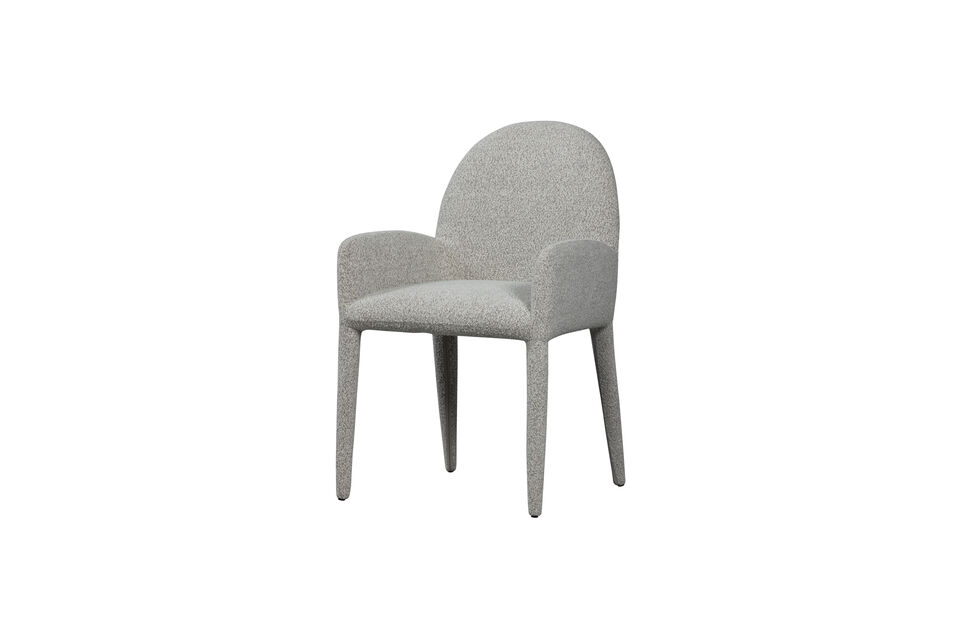 Dining Chair with Armrests Greige Elegance Vtwonen