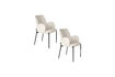 Miniature Dining chair with armrests taupe Tjarda 3