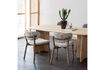 Miniature Dining chair wooden frame brown UDAR 3