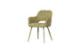 Miniature Dining chair woven fabric sage green Jenny Clipped
