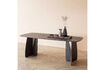 Miniature Dining table 220x100 cm Oak Mystic Brown Veere 2