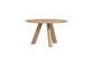 Miniature Dining table Ø129 cm natural oak RHONDA 1