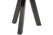 Miniature Dining table Ø129 cm oak mid brown RHONDA 5