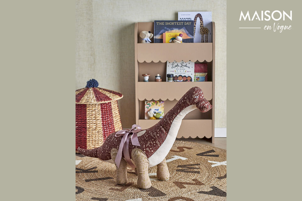 De Momo knuffel van Bloomingville MINI is gemaakt van linnen en gevuld met polyester