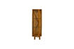 Miniature Display cabinet 1-door natural mango wood KELLA 5