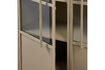 Miniature Display Case 173x99cm Metal Khaki EXHIBIT 6