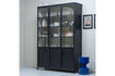 Miniature Display Case XL 3-Door Metal Black EXHIBIT 3