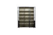 Miniature Display Case XL 3-Door Metal Black EXHIBIT 5