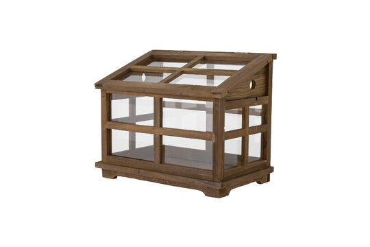 Schauen Sie die Produktbeschreibung an display-Kasten aus braunem Tannenholz Marti Display-Kasten aus braunem Tannenholz Marti
