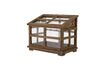 Miniatuur Displaykast van bruin vurenhout Marti 1