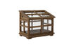 Miniatuur Displaykast van bruin vurenhout Marti 7
