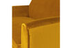 Miniatura Divano 2 posti 150 cm velluto giallo ocra Rocco 6