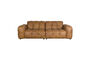 Miniatura Divano 3 posti in pelle cognac Hackman Foto ritagliata