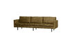 Miniatura Divano 3 posti velluto strutturato ottone Rodeo 1