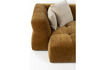 Miniatura Divano 4,5 posti con chaise longue sinistra in velluto ocra Hodge 5