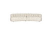 Miniatura Divano 4,5 posti in poliestere beige Duvane 1
