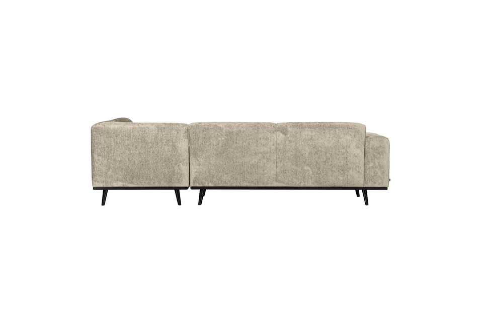 Design luxueux et elegant Fait partie de la celebre serie Statement Rembourre en velours grossier