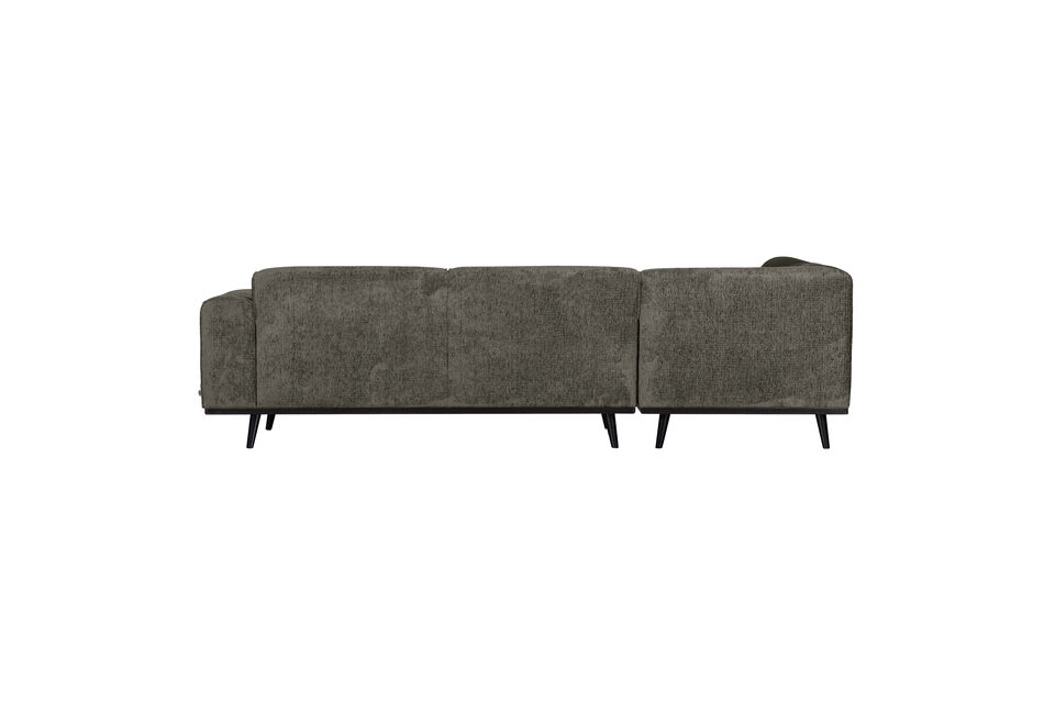Design luxueux et elegant Fait partie de la celebre serie Statement Rembourre en velours grossier