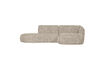 Miniatura Divano chaise longue destra sabbia Polly 2
