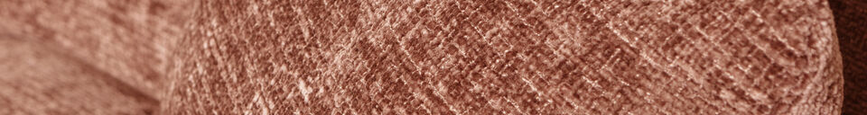 Materiali prima di tutto Divano chaise longue sinistra ciniglia terra CLOUD