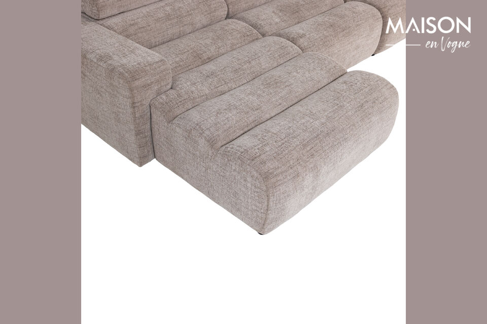 Materiale Il nostro tessuto Vasa è un materiale intrecciato con un sottile effetto melange