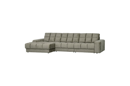 Divano chaise longue sinistra velluto Frost Second Date Foto ritagliata
