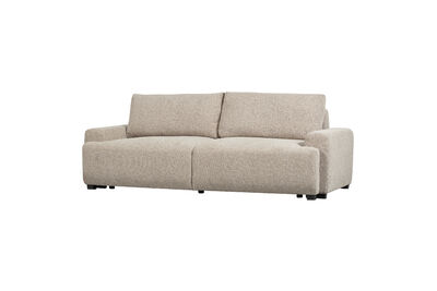 Divano letto 3 posti melange naturale NIGHT & DAY