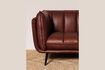 Miniatura Divano Slowboy a 3 posti in pelle marrone 6