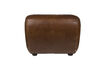 Miniatuur Donkerbruin leren loungefauteuil Wyatt 5