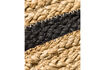 Miniature Door Mat 60x90 cm Jute Black and Nature Denta 3