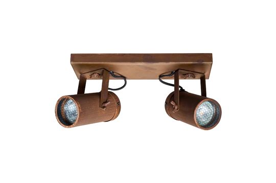 Double spot lumineux Scope finition rouille