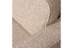 Miniatuur Draaifauteuil bouclé naturel LAZY 5