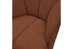 Miniatuur Draaifauteuil bouclé roestbruin melange Mojo 5