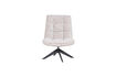 Miniatuur Draaifauteuil chenille structuur naturel Jouke 4