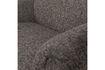 Miniatuur Draaifauteuil Geweven stof Warmgrijs melange BAGGY 9