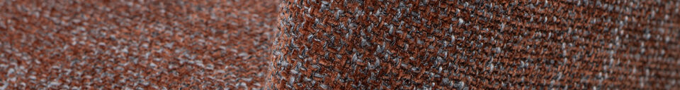 Materialbeschreibung Drehbarer Esszimmerstuhl Webstoff Kastanie Braun Fenne