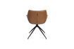 Miniaturansicht Drehbarer Sessel aus braunem Stoff Doulton 10