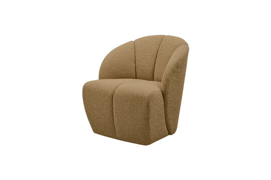 Schauen Sie die Produktbeschreibung an drehsessel Bouclé Gelbbraun Melange MOJO Drehsessel Bouclé Gelbbraun Melange MOJO