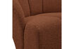 Miniaturansicht Drehsessel Bouclé Rostbraun meliert Mojo 6